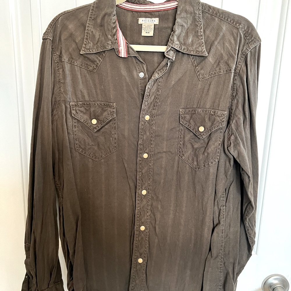Mens Long Sleeve Arizona Button Down
